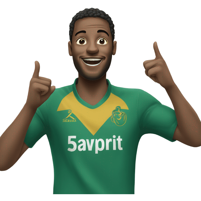 Karim Adeyemi celebrating emoji