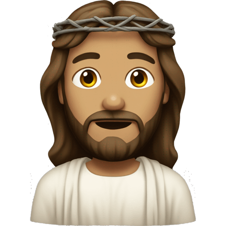 Jesus on cross emoji