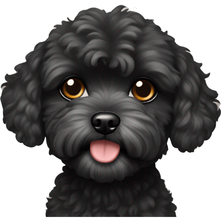 black maltipoo  emoji