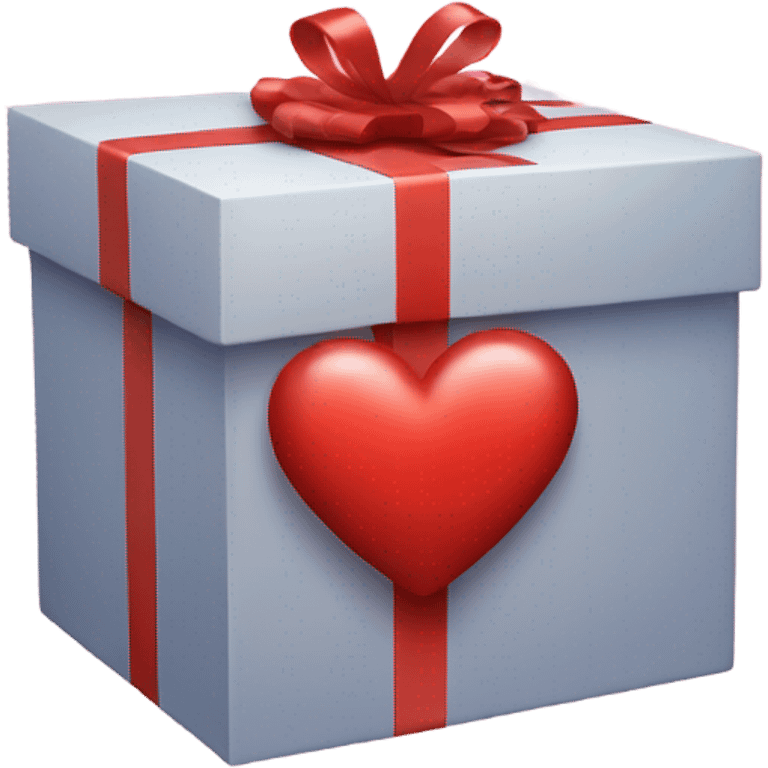 Heart in a gift box emoji