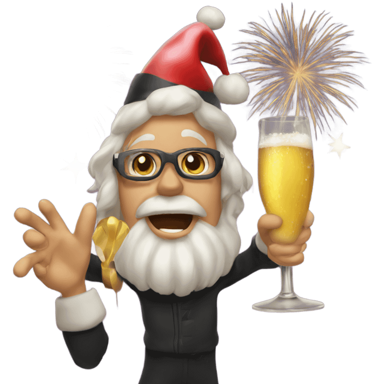 Happy New Year emoji