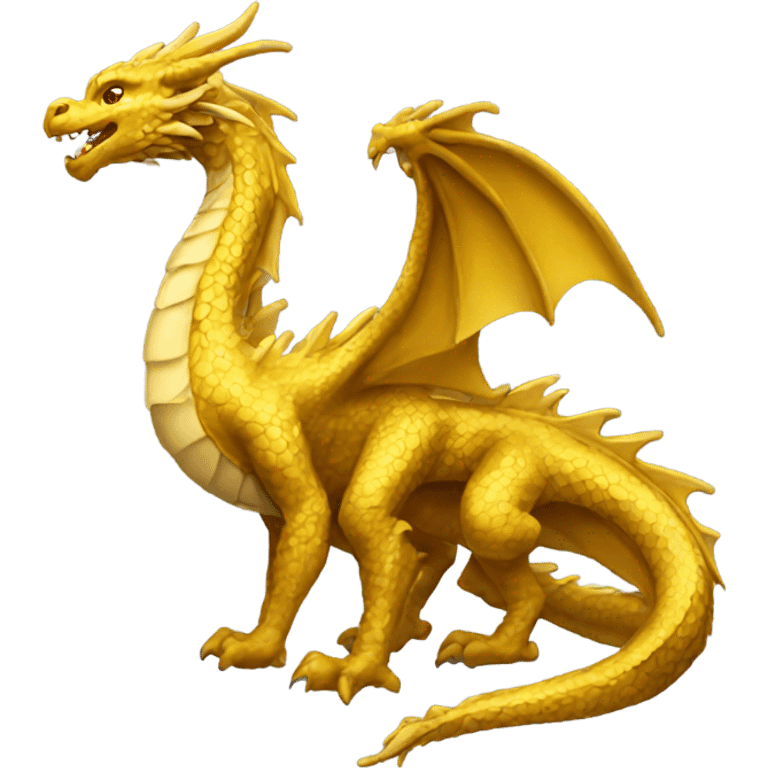 gold dragon emoji