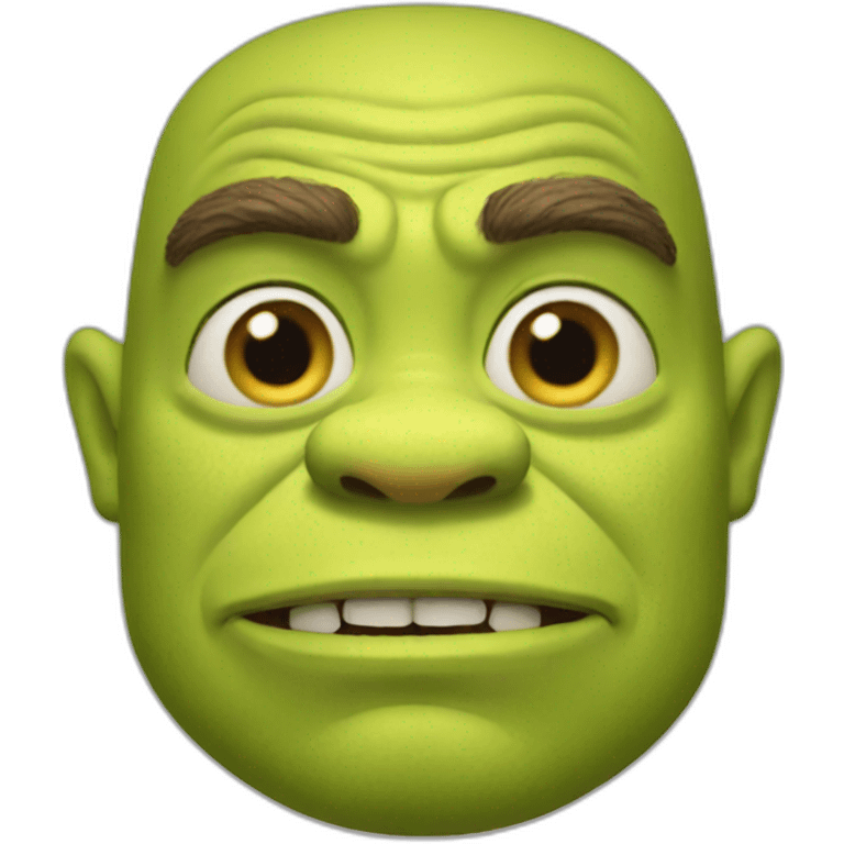 ugly shrek emoji