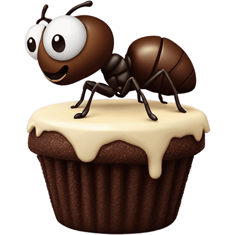 ant eating brasilian brigadeiro emoji