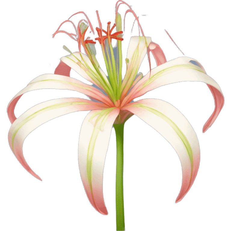 Spider lily emoji