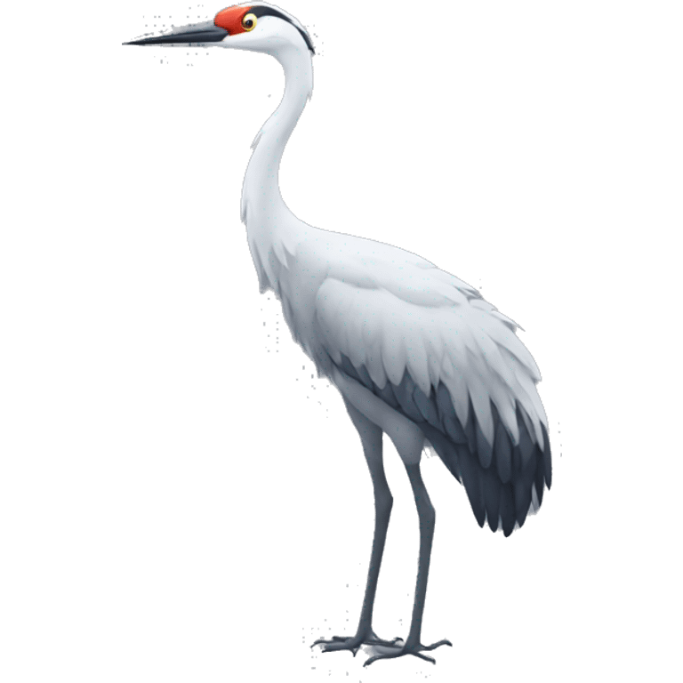 Crane bird emoji