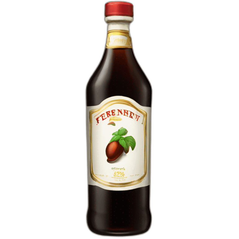 bottle of fernet branca emoji