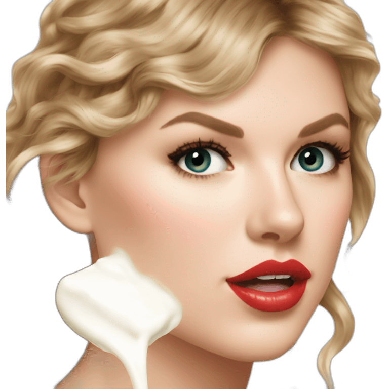 taylor-swift-milk-on-face emoji