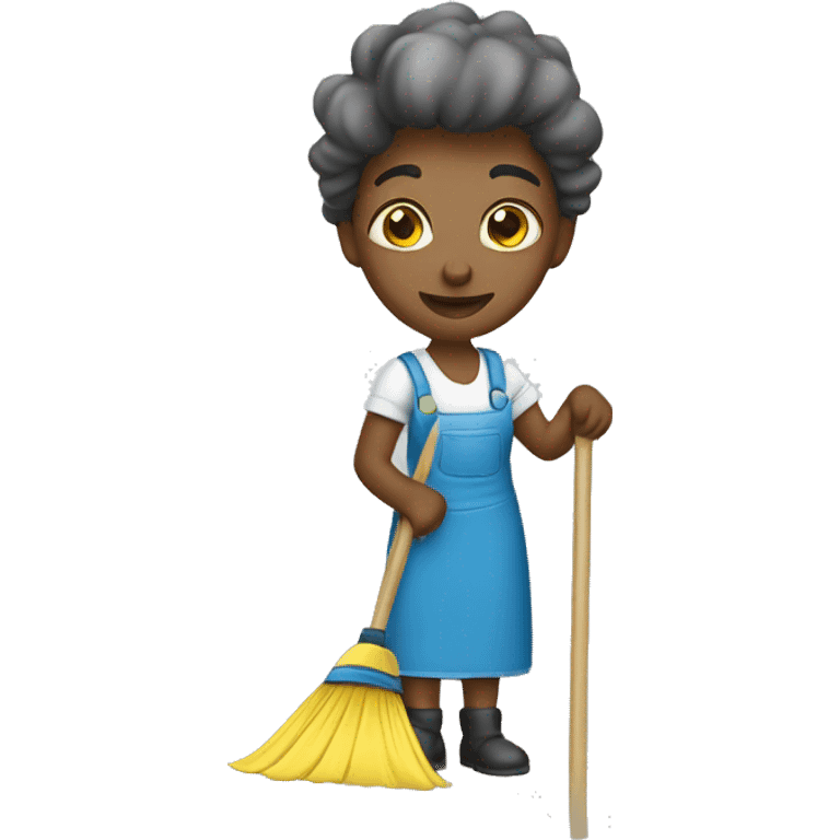 House cleaner emoji