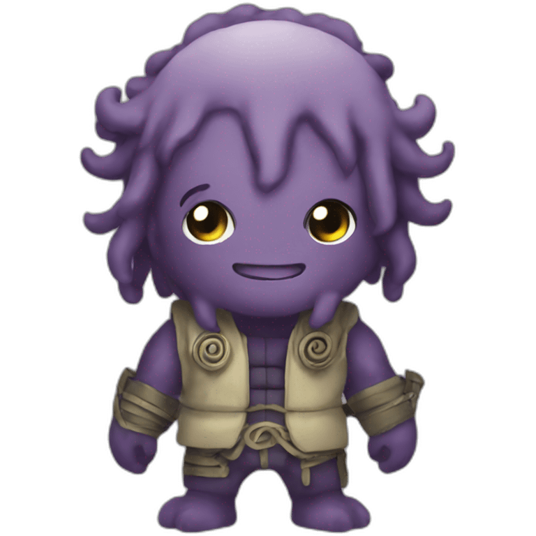 cute kraken mashup naruto emoji