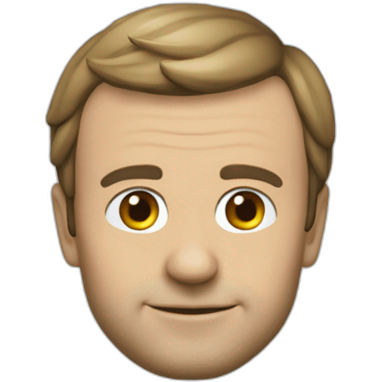 macron ce grand chauve emoji