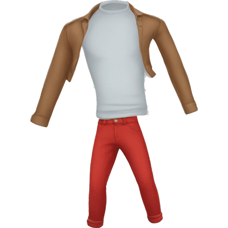 RED TROUSER  emoji