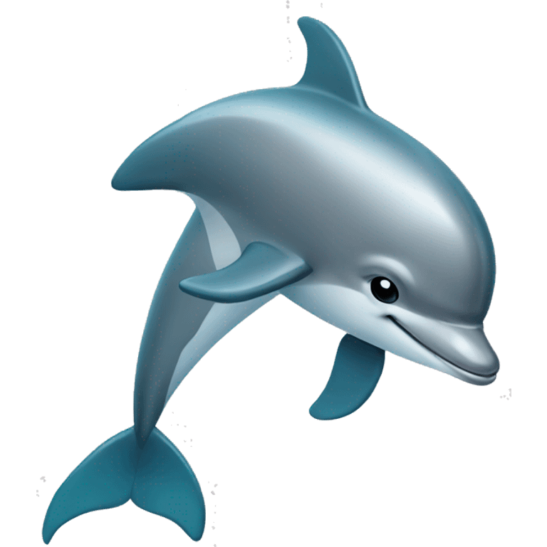 Dolphin holding an envelope with its fins emoji