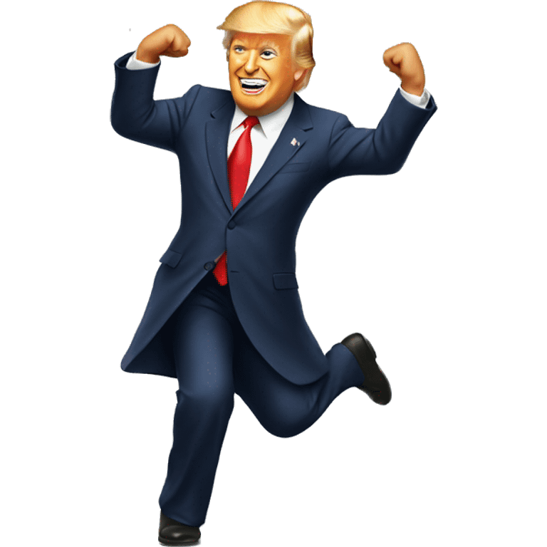 Donald trump dancing  emoji