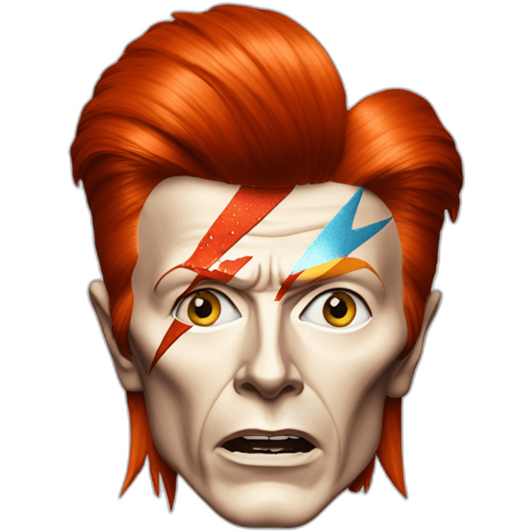 david bowie aladdin sane emoji