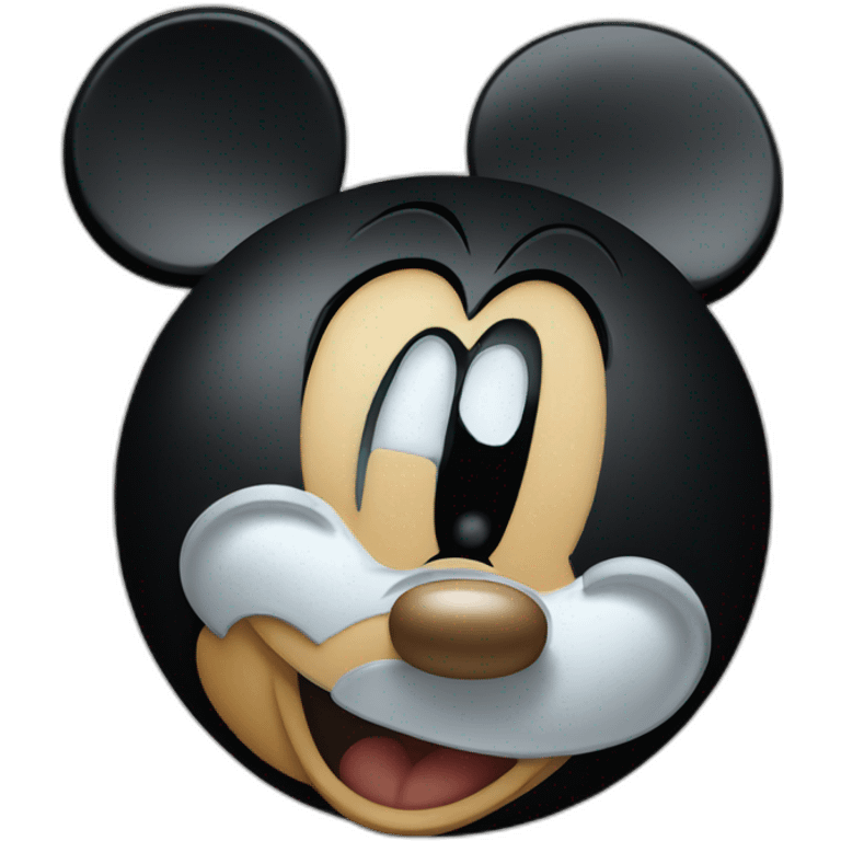 psycho mickey mouse emoji