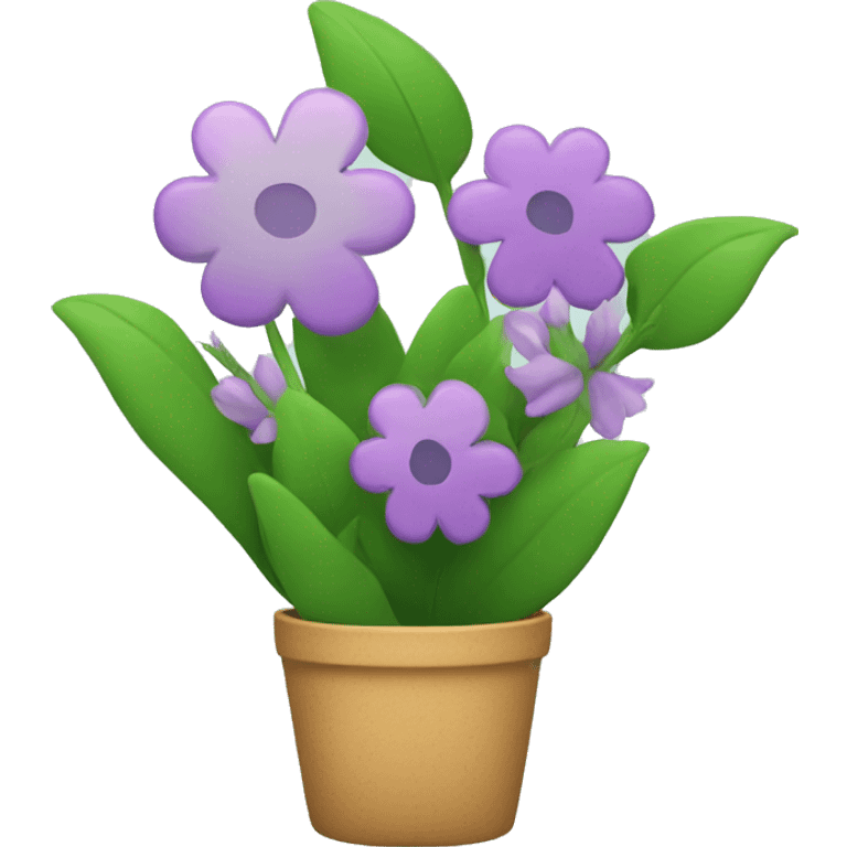 Whatsapp logo with flowers emoji