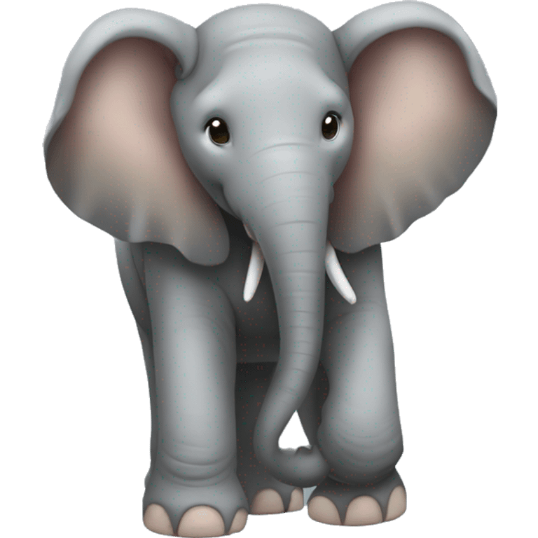 Conilleta i elefant enamorats  emoji