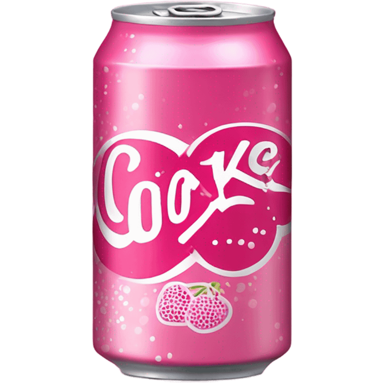 Pink coke  emoji