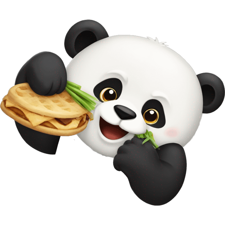 hungry panda emoji