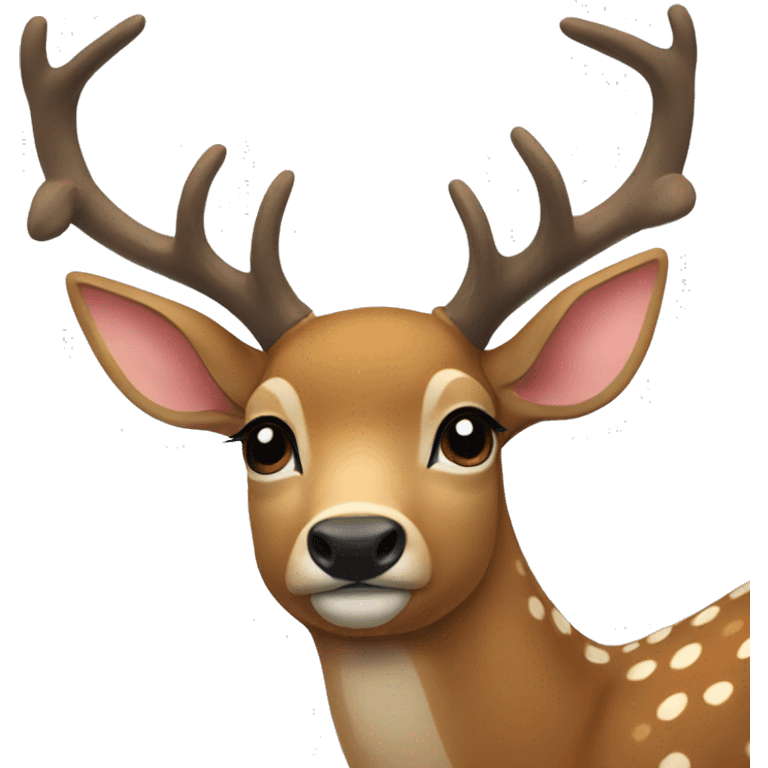 deer in love emoji