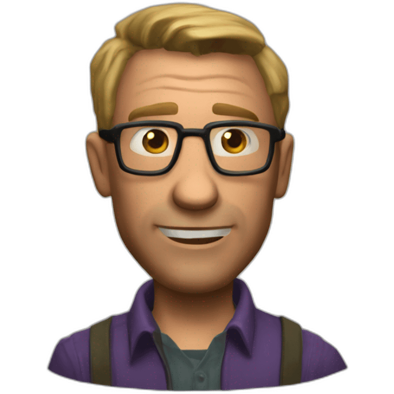 Barney Calhoun from Half-Life emoji