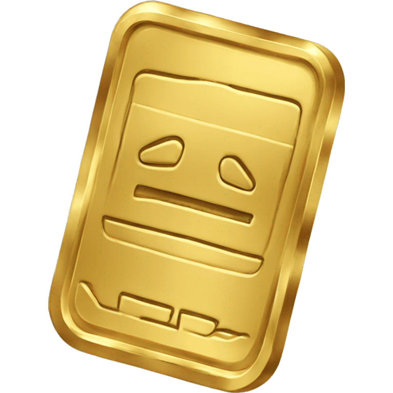 gold EMV chip emoji