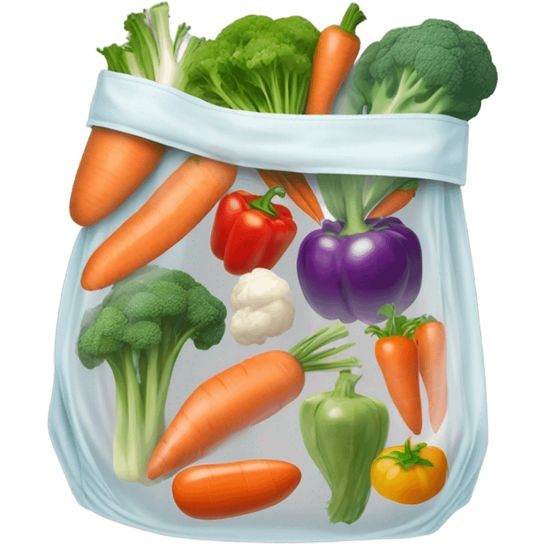 vegetable in a bag emoji