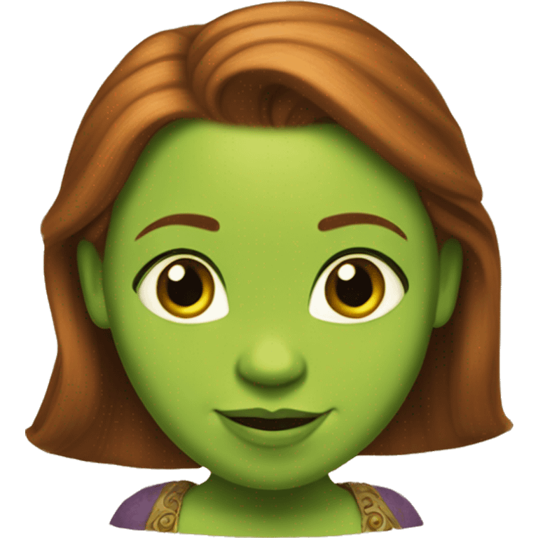 Princess Fiona from Shrek  emoji