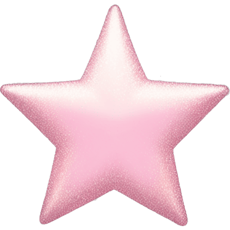 pale pink star sparkle emoji