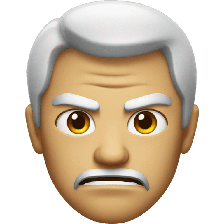 One angry person emoji