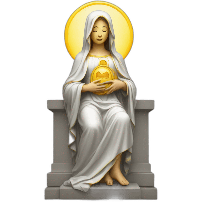 Vierge monumentale emoji