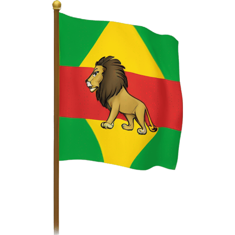 ethiopian lion flag emoji