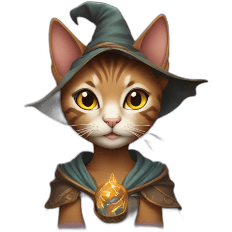 cat sorceress emoji