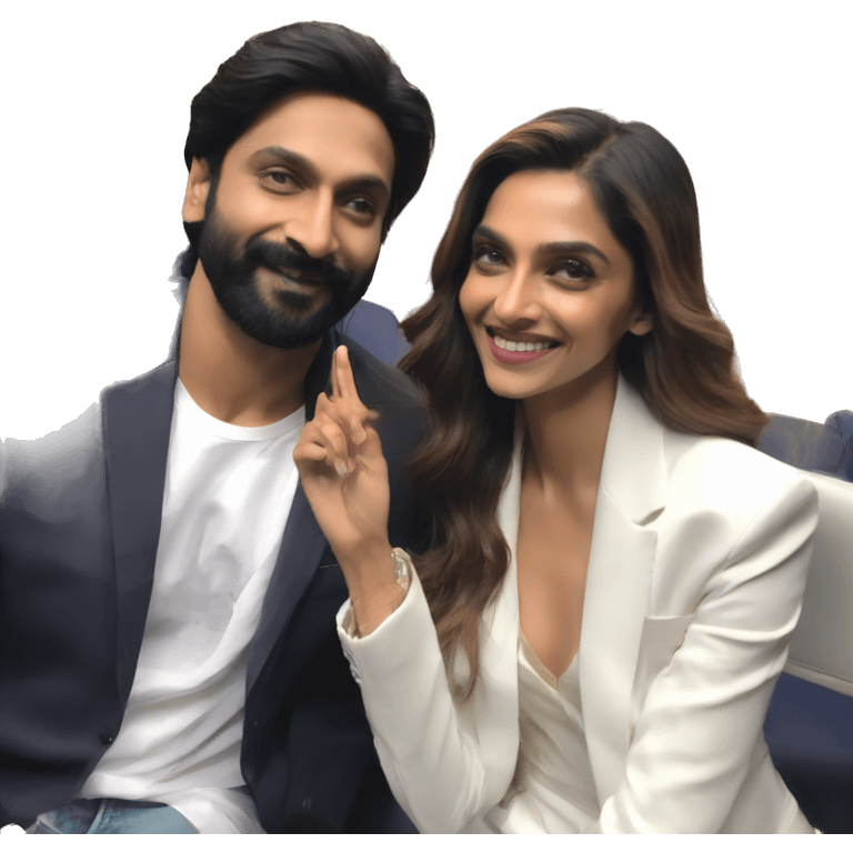 Ranbeer Singh meet Deepika Padukone  emoji