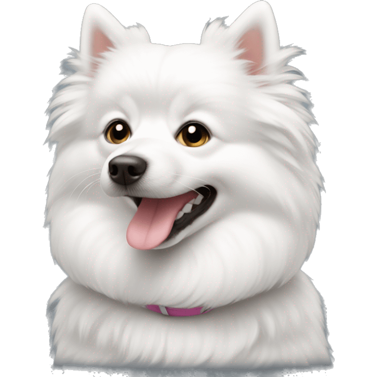 white spitz emoji