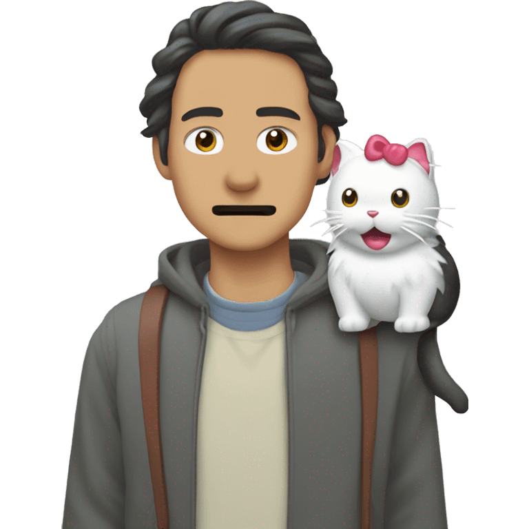 Studio Ghibli's Howl Meets Hello Kitty emoji