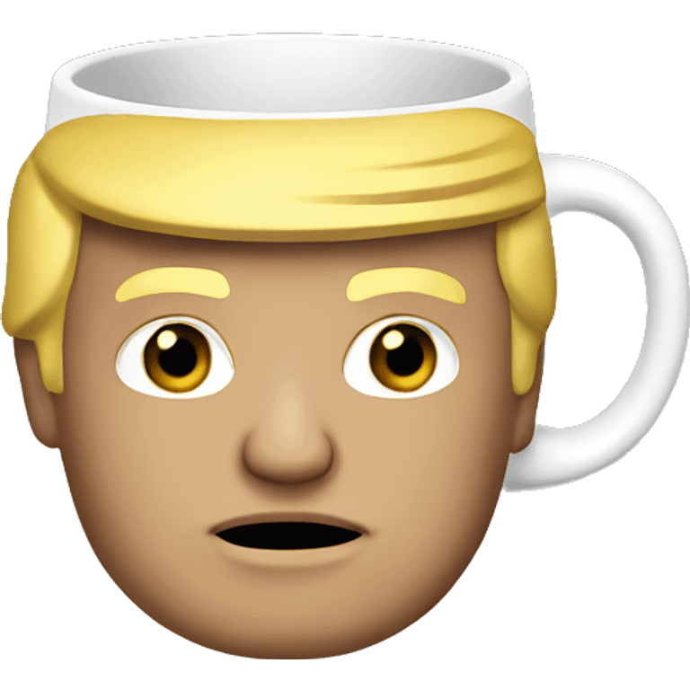 Donald Trump Mug emoji