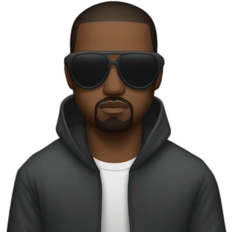 Kanye west in donda costume emoji