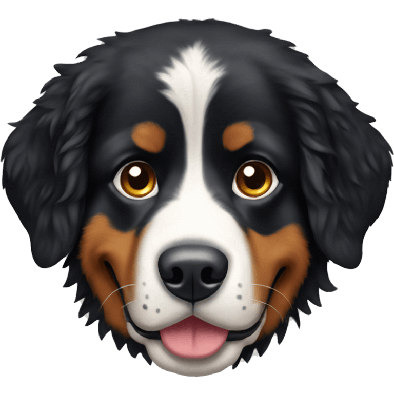 Bernese mountain dog  emoji