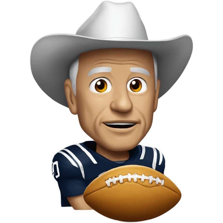 Jerry Jones eating crow emoji