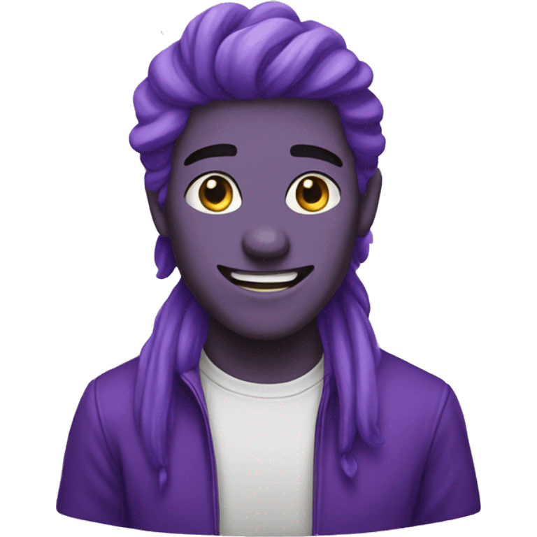 purple spirit    emoji