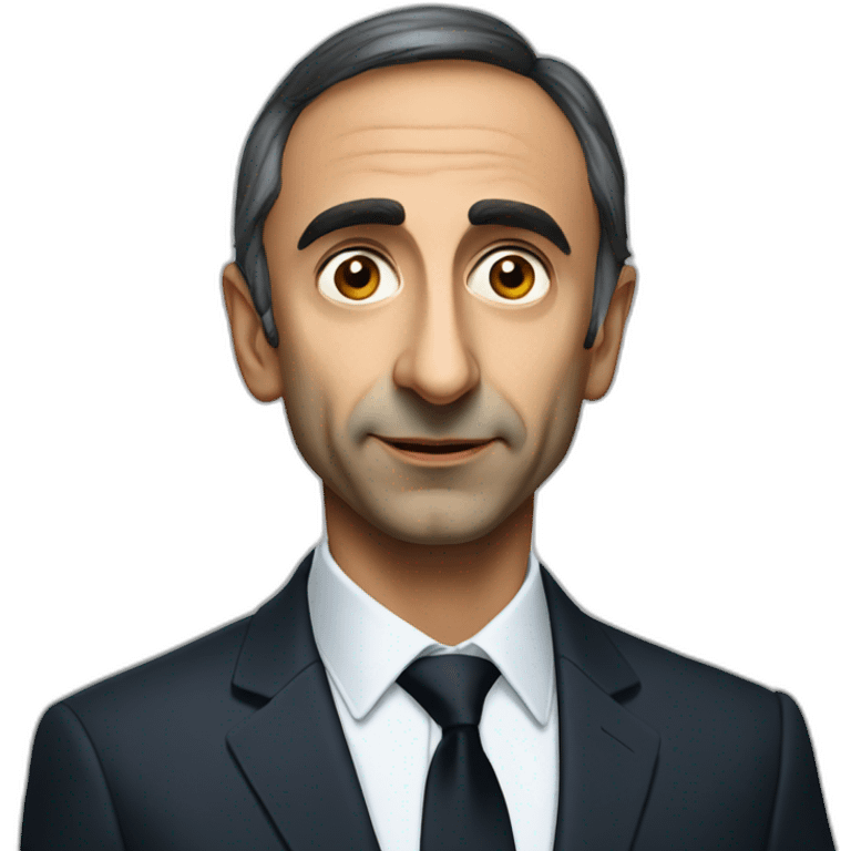 Eric zemmour face emoji