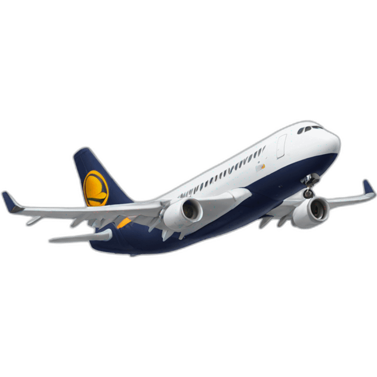 Airplane lufthansa emoji