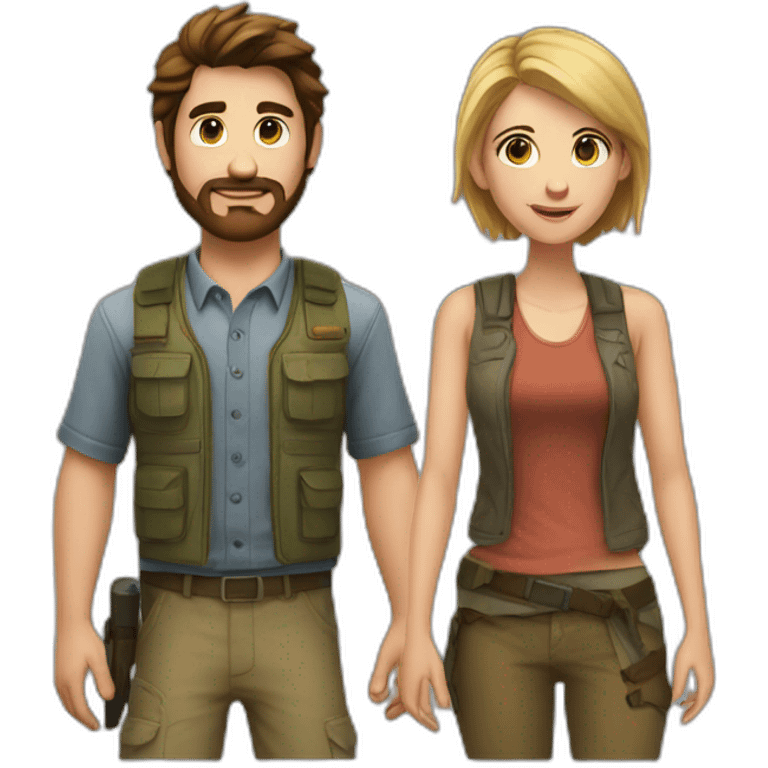 joel and ellie emoji