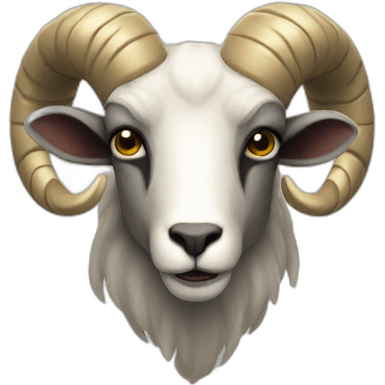 evil ram emoji