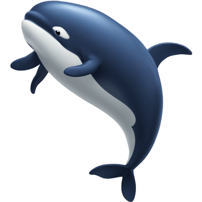 Une baleine qui dance emoji