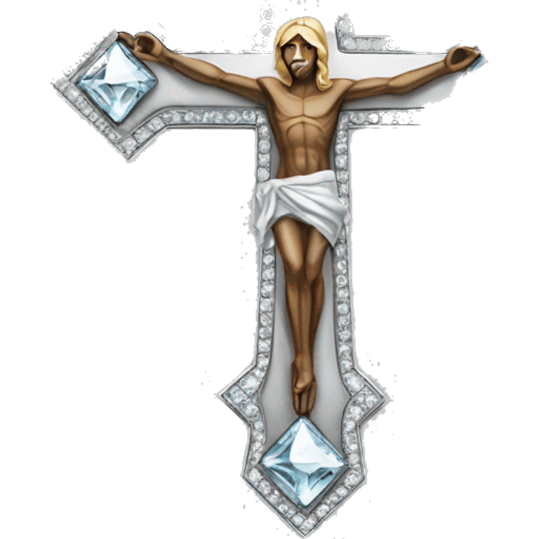 diamond crucifix emoji