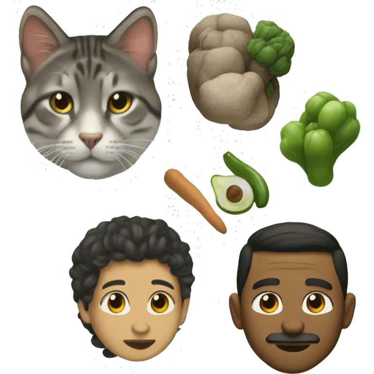 Брюнетка с зеленными глазами и с собакой Йорк  emoji