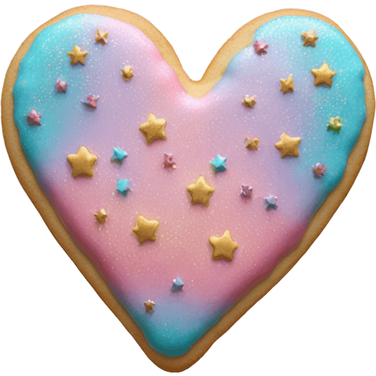 Fairy cookie heart emoji